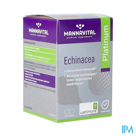 Mannavital Echinacea V-caps 60