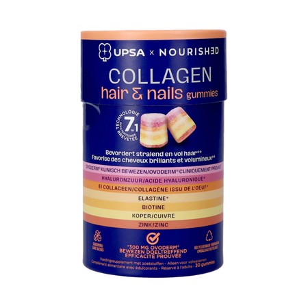 UPSA NOURISHED COLLAGEN HAIR & NAILS 15X