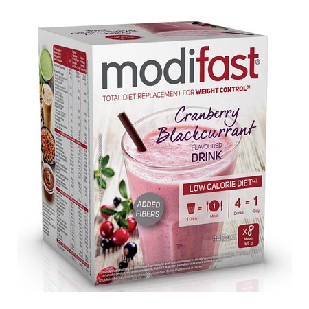 Modifast Intensive Milkshake Cranberry 440g