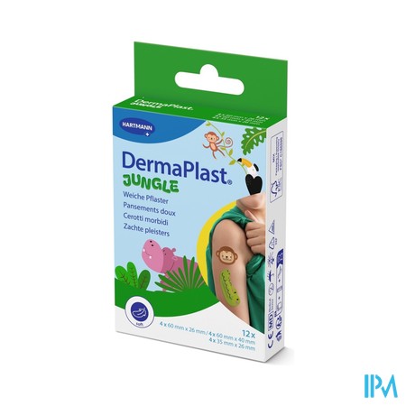 Dermaplast Pansements Jungle 3t 12