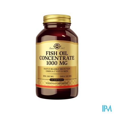 Solgar Fish Oil Concentrate Softgel 120x1000mg
