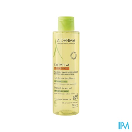 Aderma Exomega Control Emolierende Wasolie 200ml