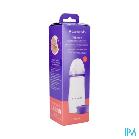 LANSINOH BIBERON & TÉTINE NATURALWAVE® 330ML 1 PC