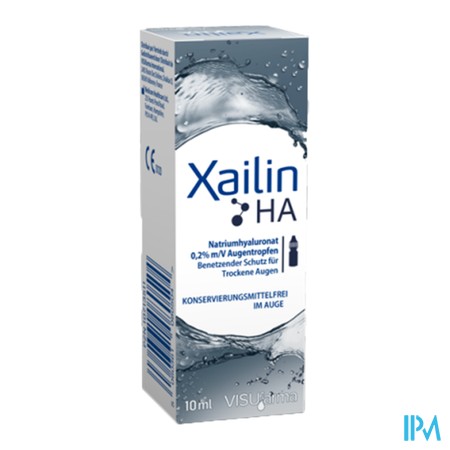 Xailin Ha 0,2% + Fl 10ml