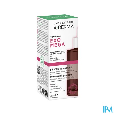 Aderma Exomega Gezicht Serum 30ml