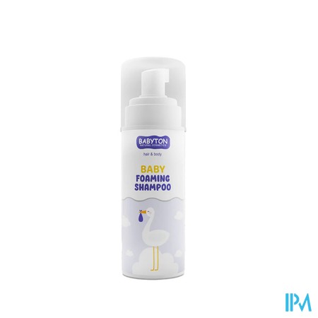 Babyton Natuurlijke Foaming Shampoo Baby 150ml