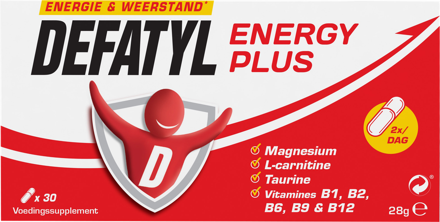 Defatyl Energy Plus Caps 30 1