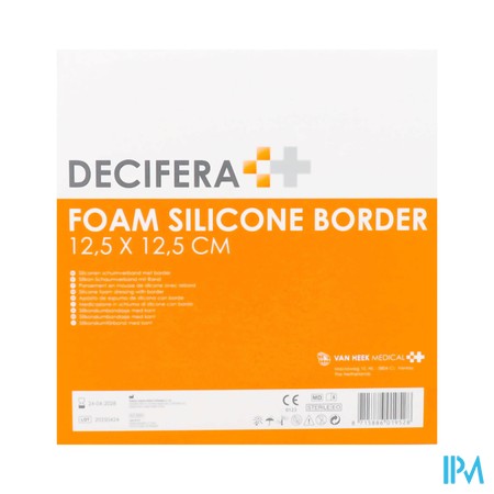 Decifera Foam Silicone Border 12,5x12,5cm 5