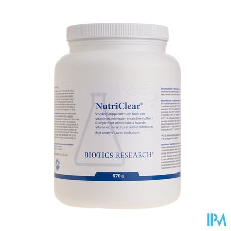 Nutriclear Pdr 670g