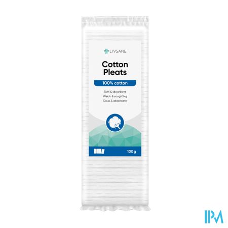 Livsane Coton Ouate Predecoupe 100g
