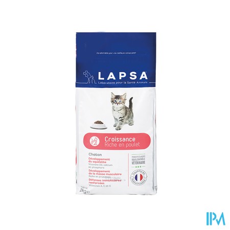 Lapsa Physio.chat Chaton Croissance Tte Race 2kg
