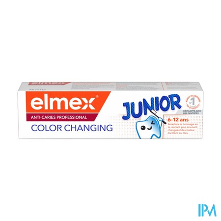 Elmex Dentifrice Color Changing 75ml