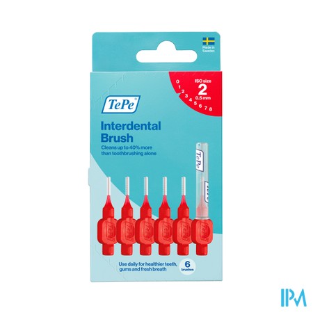 Tepe Interdental Brush 0,50mm Red 6