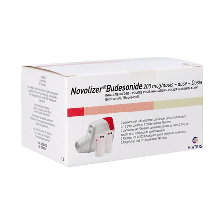 Novolizer Budesonide 2 Vernev 200dos Inh Pdr200mcg