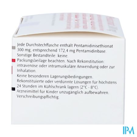 Pentacarinat Fl Lyoph Iv/im 5x300mg