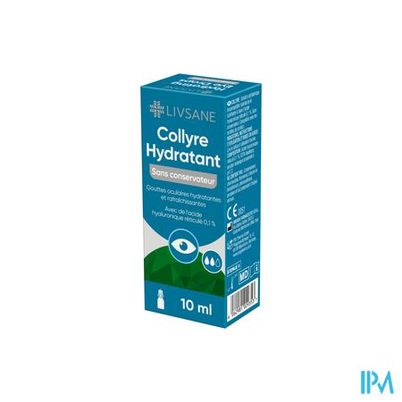 Livsane Eyes Oogdruppels Hydratatie 10ml