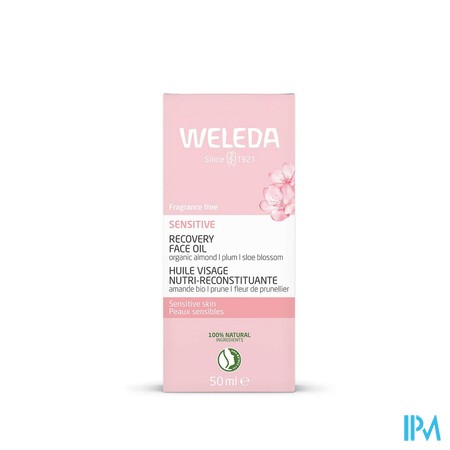 Weleda Sensitive Huile Visage Nutri-reconstit.50ml