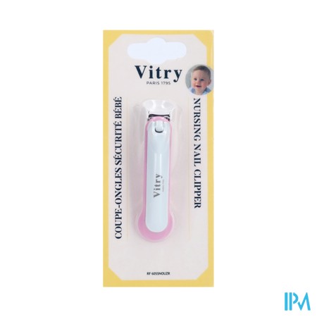 Nagelknipper Baby Met Veiligheid Blauw/roos (azie)