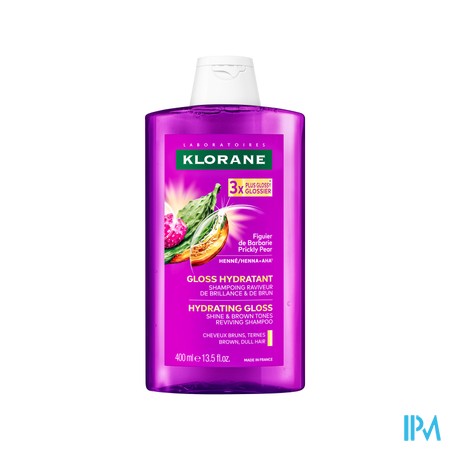 Klorane Capil. Sh Cactusvijg & Henna 400ml