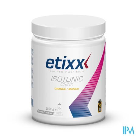 Etixx Isotonic Orange-mango 1000g