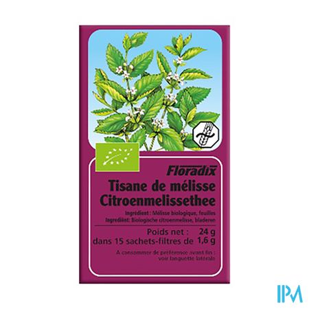 Salus Tisane Citronelle-melisse Bio Sach 15