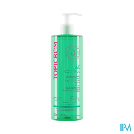Topicrem Ac Zuiverende Reinigingsgel Tube 400ml