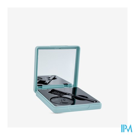 Mascara Cake Blauw Hypoallergeen 4g - Spiegeldoos