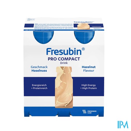 Fresubin Pro Compact Hazelnoot 4x125ml