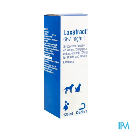 Laxatract 667mg/ml Siroop Hond Kat Fl 125ml