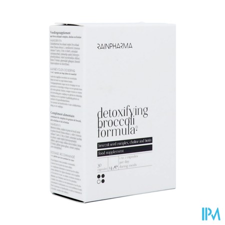 RAINPHARMA DETOXIFYING BROCCOLI FORMULA 30 CAPS