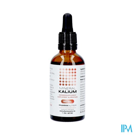 Mineraal Kalium Druppels 50ml Pharmanutrics