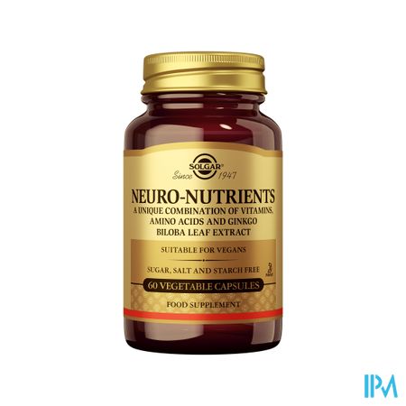 Solgar Neuro Nutrients Pdr V-caps 60