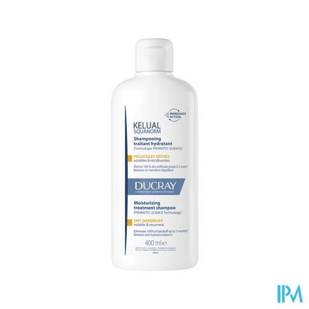 Ducray Kelual Squanorm Sh Droge Schilfers 400ml
