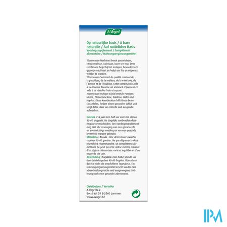 A.vogel Dormeasan Nachtrust Druppels 100ml