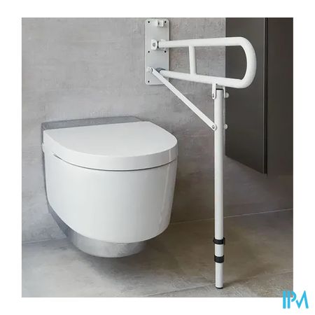 Opklapbare Toiletbeugel Steun Standaard 75cm Advys