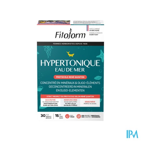 Hypertonique Eau Mer Amp 30 Fitoform