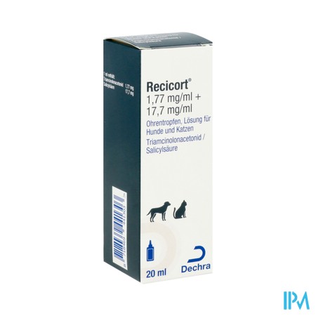 Recicort 1,77mg + 17,7mg/ml 20ml