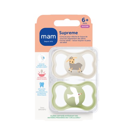 SUCET MAM SUPREME SIL 6M+ X2