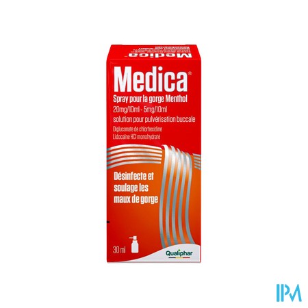 Medica Keelspray Menthol 30ml