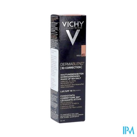Vichy Fdt Dermablend Correction 3d 45 30ml