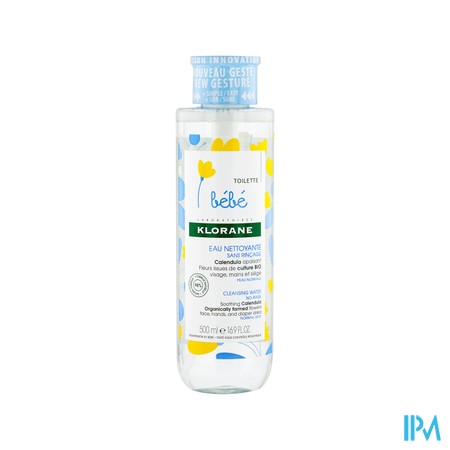 Klorane Bb Eau Nettoyant 500ml