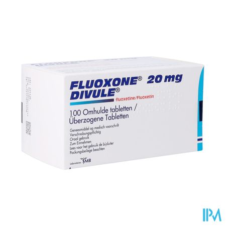 Fluoxone Divule 20mg Omhulde Tabl 100