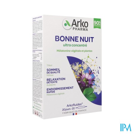 ARKOFL BONNE NUIT AMP 20X10ML