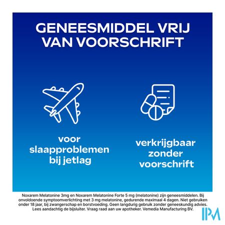 Noxarem Melatonine Forte 5mg Comp 30