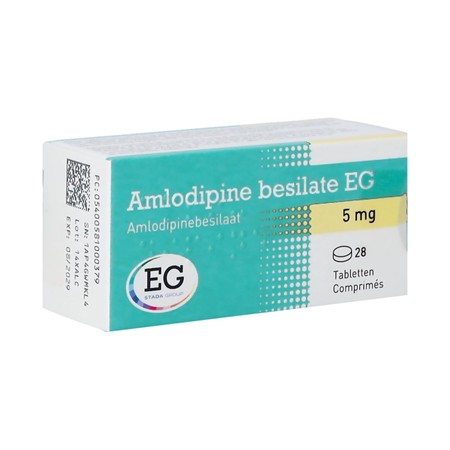 Amlodipine Besilate EG Tabl 28X5Mg