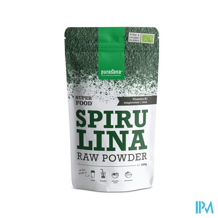 Purasana Vegan Spiruline Pdr 200g Be-bio-02