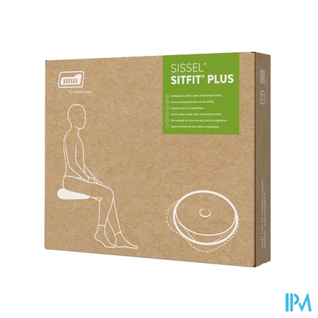 Sissel Sitfit Plus Coussin Ballon Noir + Pompe