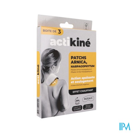 Marque V Actikine Patch Arnica Harpagophytum 3