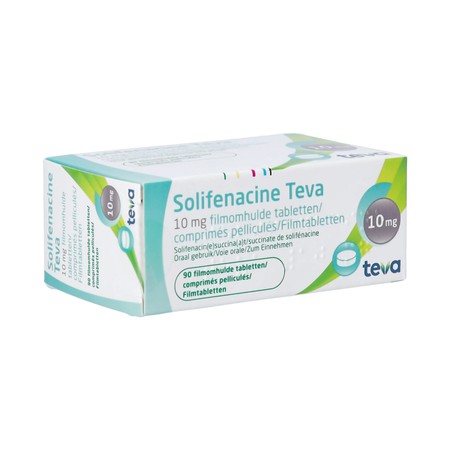 Solifenacine Teva Filmomh Tabl 90 X 10mg
