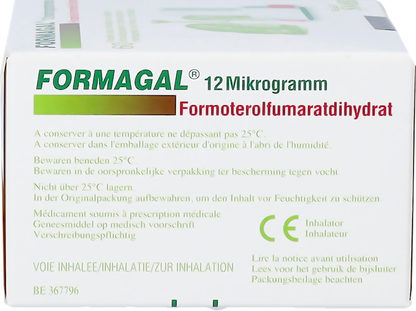 Formagal 12 Mcg Poeder Vr Inhal Caps 60 4